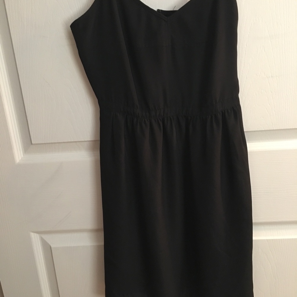 Classic black dress light and airy
